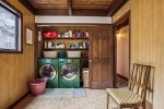 Mud room and Laundry at Loki`s Longhouse